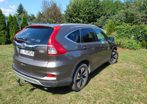 Honda CR-V cena 69999 przebieg: 115000, rok produkcji 2015 z Łódź małe 232